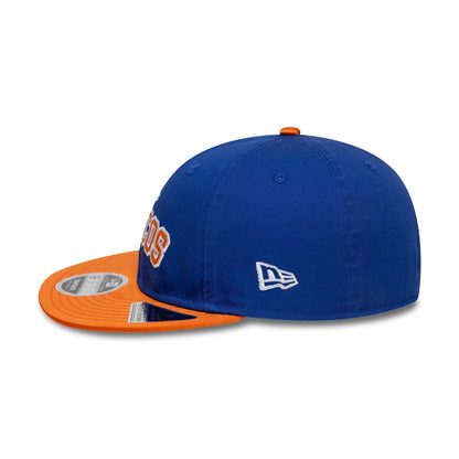This is a Denver Broncos NFL Historic Blue Retro Crown 9FIFTY Adjustable Cap 5