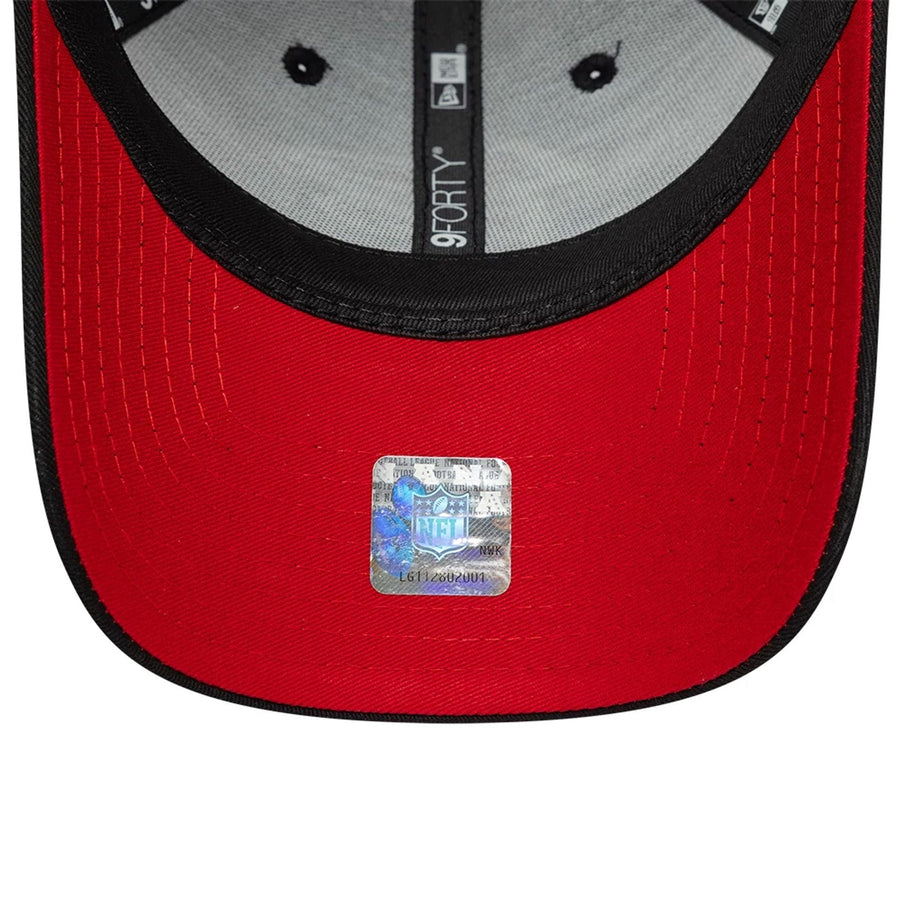 This is a Atlanta Falcons NFL International Series Games Berlin 2025 Black 9FORTY Adjustable Cap 2