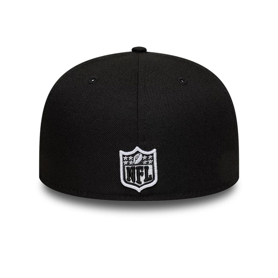 This is a New York Jets NFL International Series Games London 2025 Black 59FIFTY Fitted Cap 5