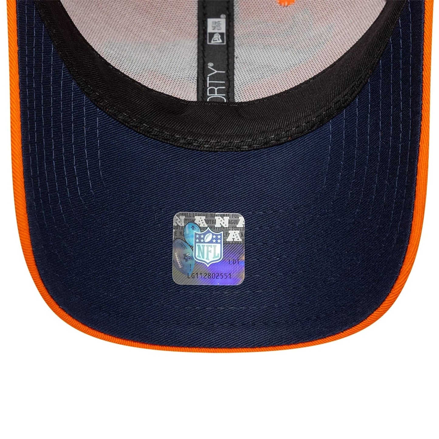 This is a Denver Broncos NFL International Series Games London 2025 Orange 9FORTY Adjustable Cap 2