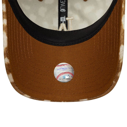 This is a LA Dodgers Animal Print Dark Beige 9TWENTY Adjustable Cap 7