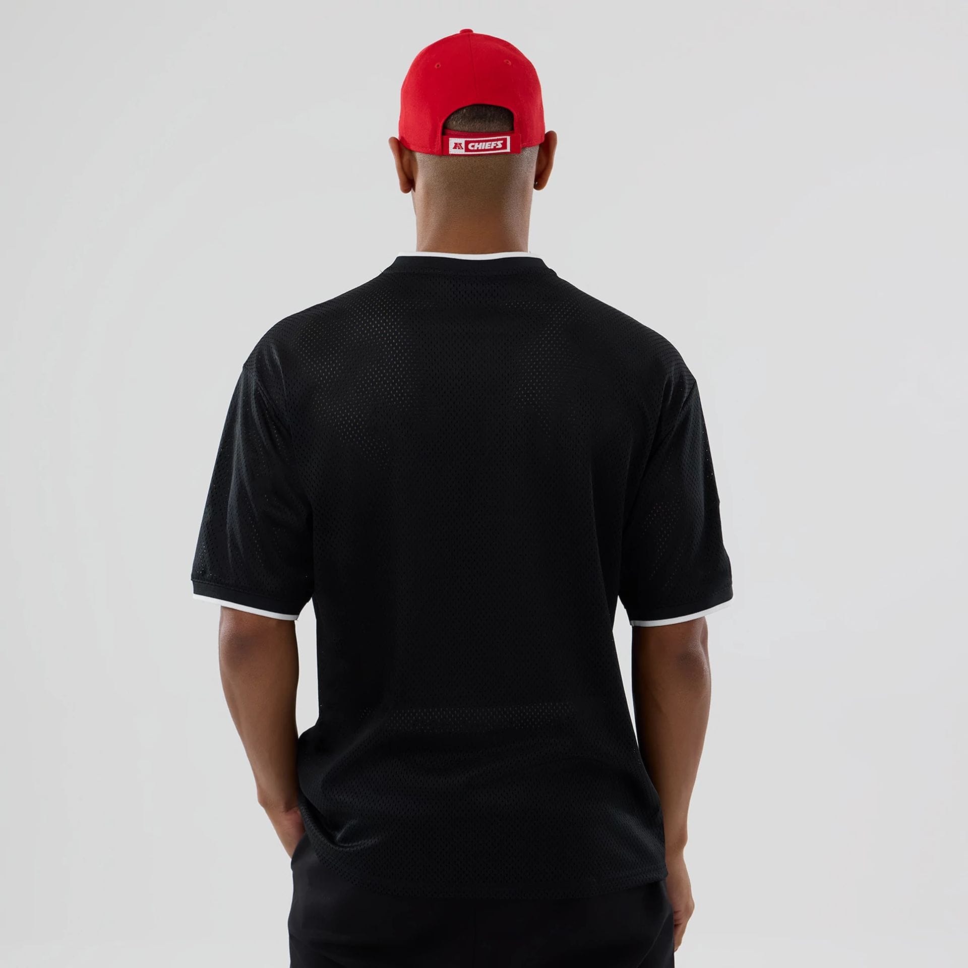 KansasCity Chiefs Cap & Tシャツ NFL Mesh Kansas City Chiefs Black Oversized T-Shirt | NEC EU