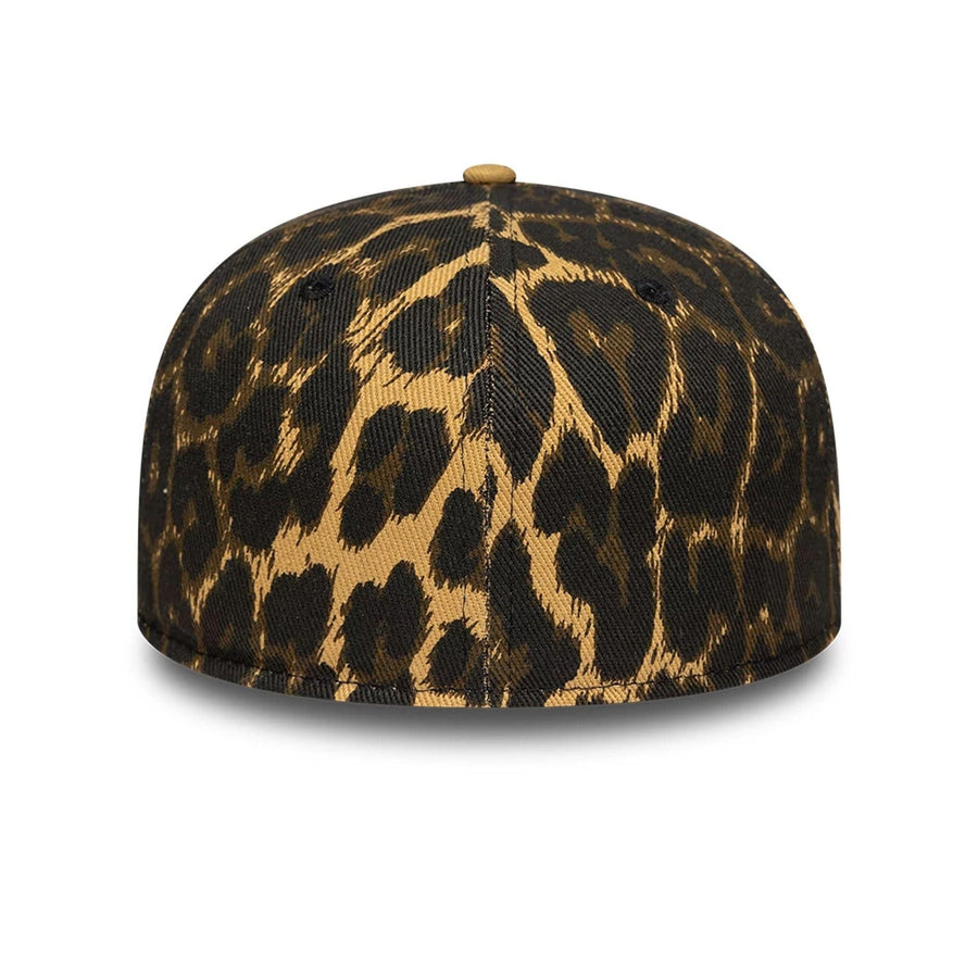 Pictured is this New Era Leopard 59FIFTY Fitted cap in black. 5