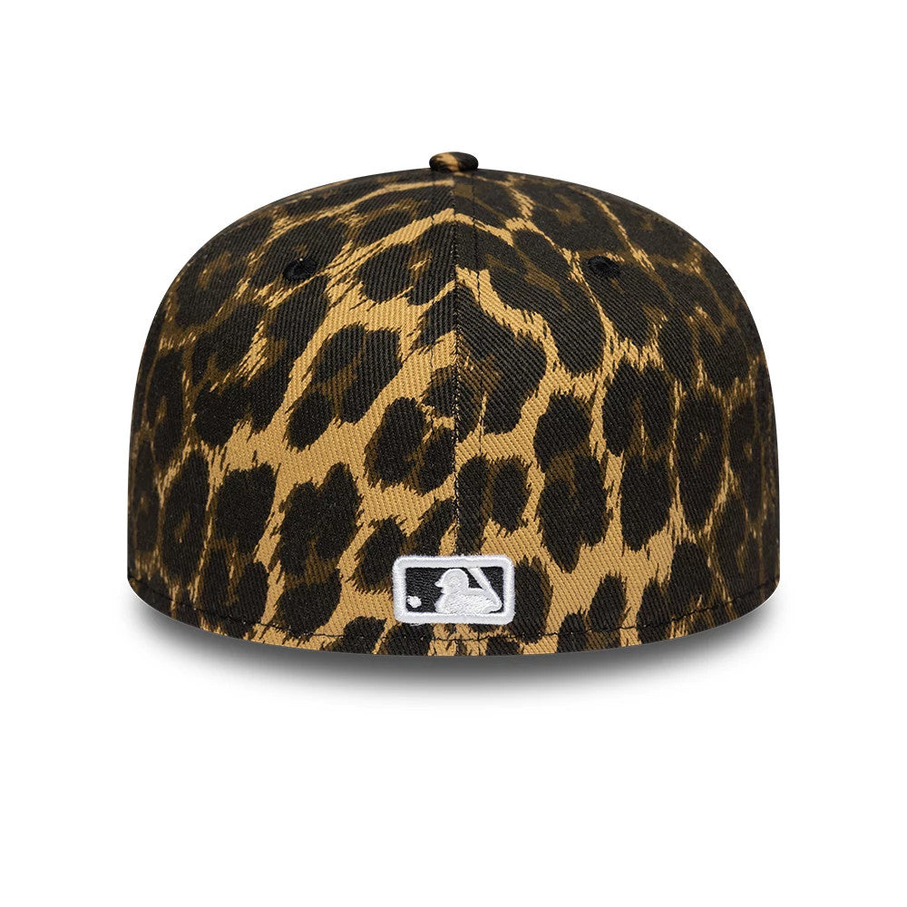Pictured is this MLB Core Leopard New York Yankees 59FIFTY Fitted cap in black. 5