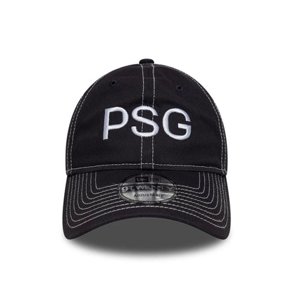 Pictured is this Pop Stitch Paris Saint Germain 9TWENTY cap in navy. 2