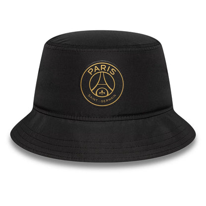 Pictured is this Black Gold Paris Saint-Germain Bucket hat in black. 2