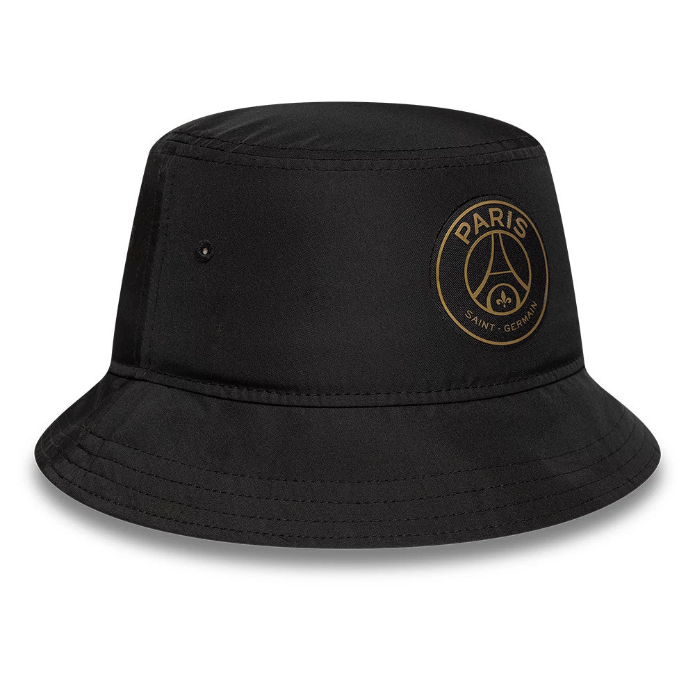 Pictured is this Black Gold Paris Saint-Germain Bucket hat in black. 3