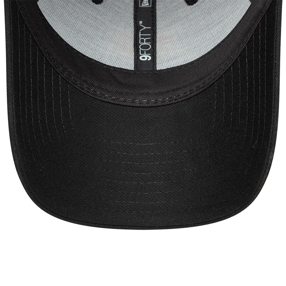This is a FC Barcelona Core Black 9FORTY Adjustable Cap 5