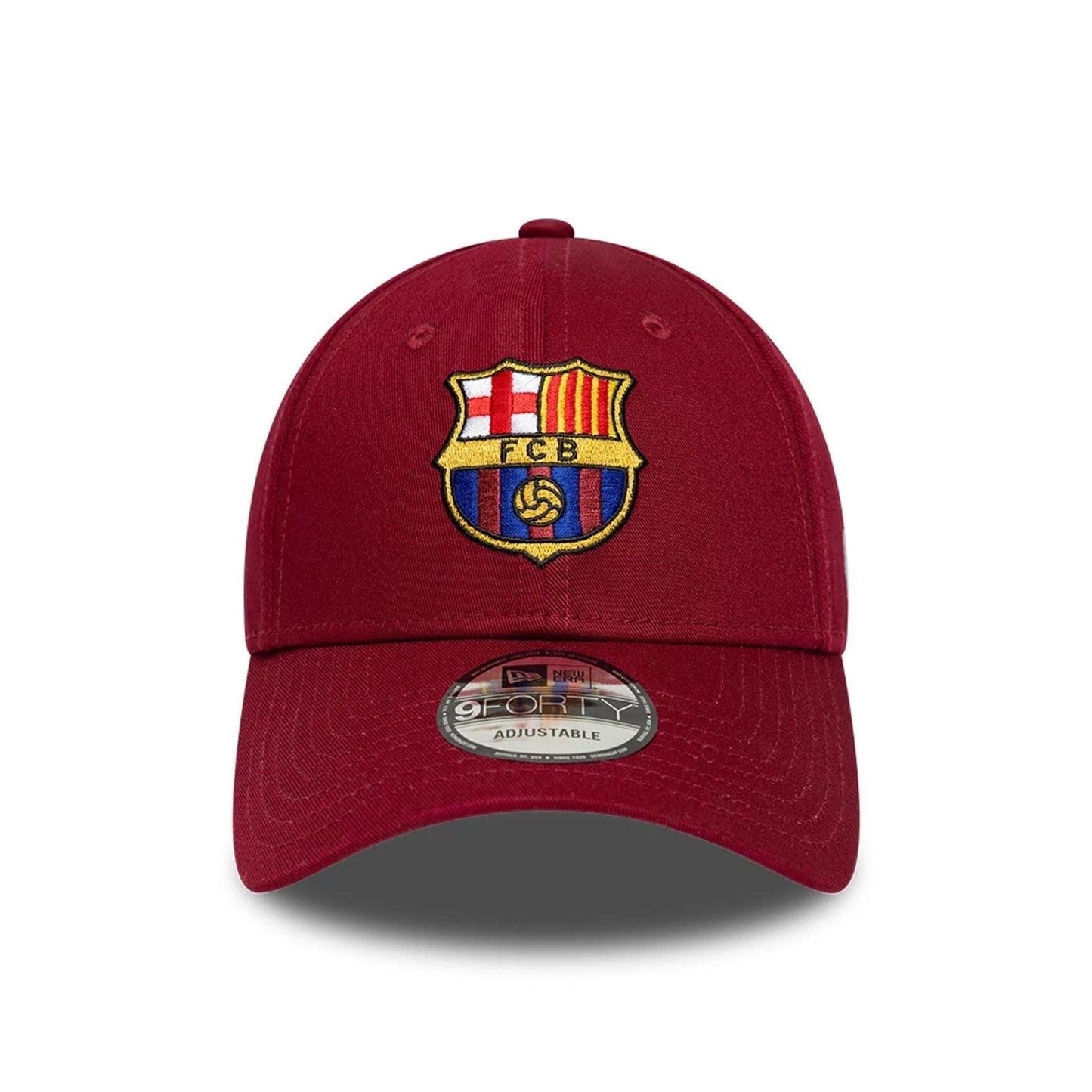 This is a FC Barcelona Core Dark Red 9FORTY Adjustable Cap 2