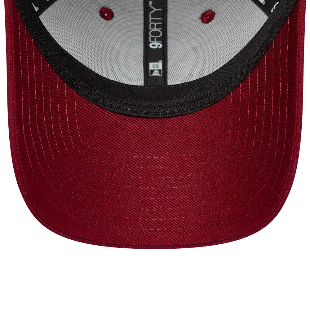 This is a FC Barcelona Core Dark Red 9FORTY Adjustable Cap 5