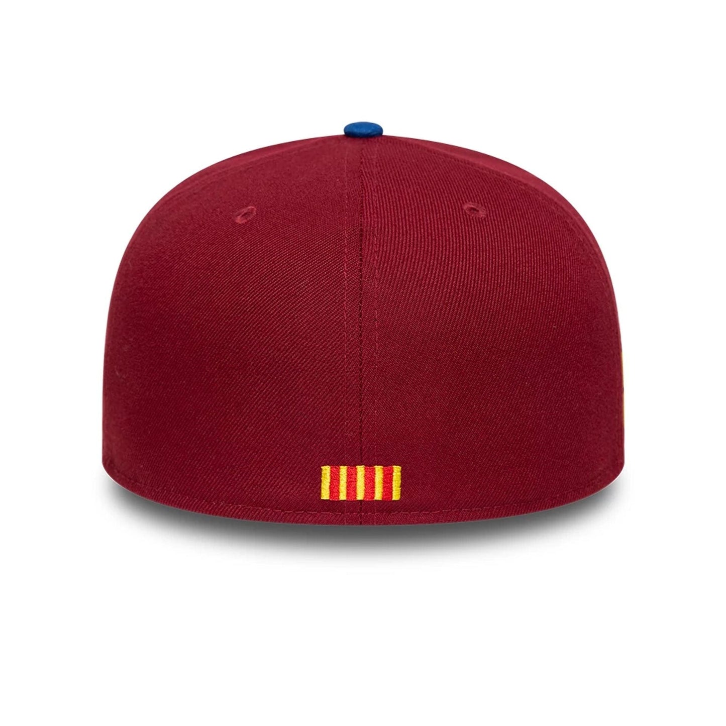 This is a FC Barcelona Mes Que Un Dark Red 59FIFTY Fitted Cap 5