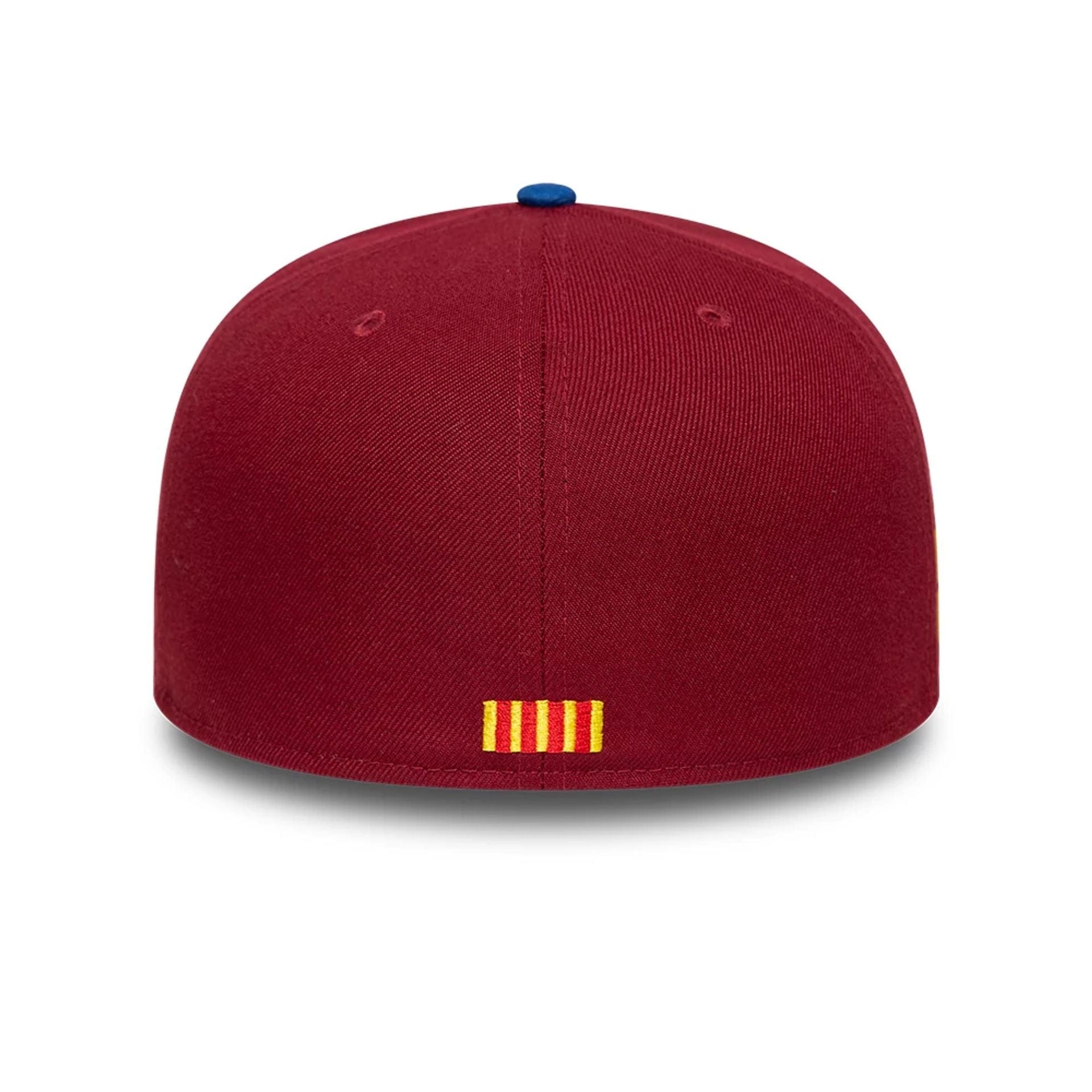 This is a FC Barcelona Mes Que Un Dark Red 59FIFTY Fitted Cap 5
