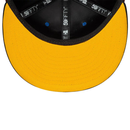 This is a FC Barcelona Mes Que Un Dark Red 59FIFTY Fitted Cap 2