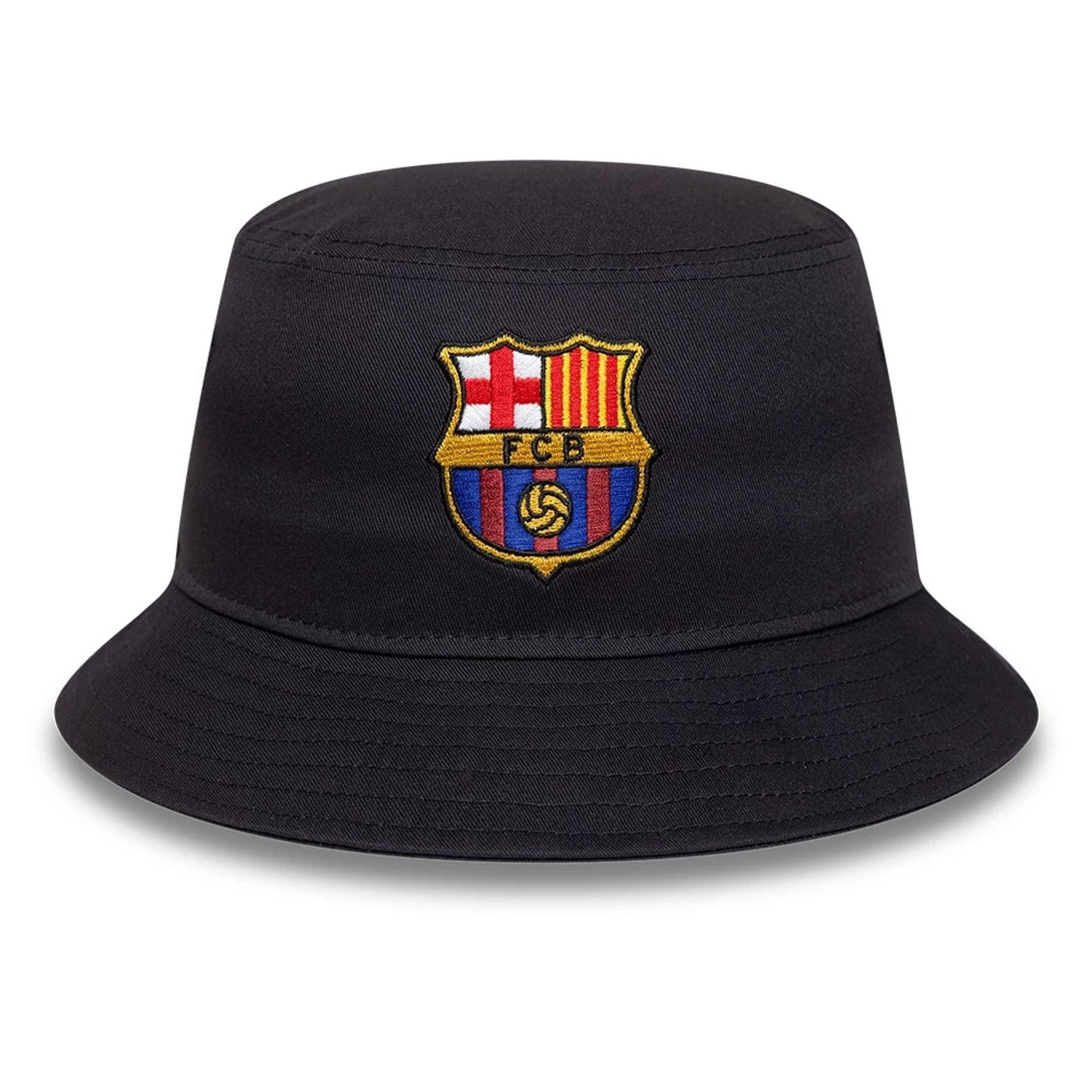 This is a FC Barcelona Core Navy Bucket Hat 2