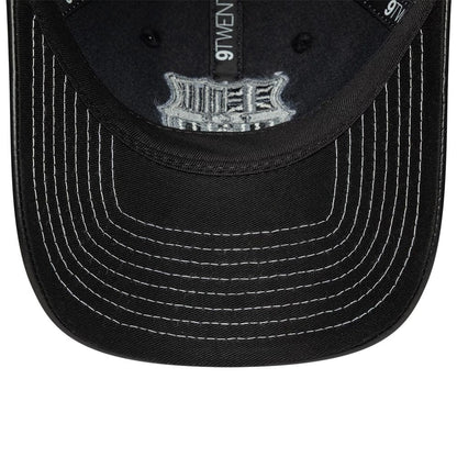 This is a FC Barcelona Womens PU Black 9TWENTY Adjustable Cap 5