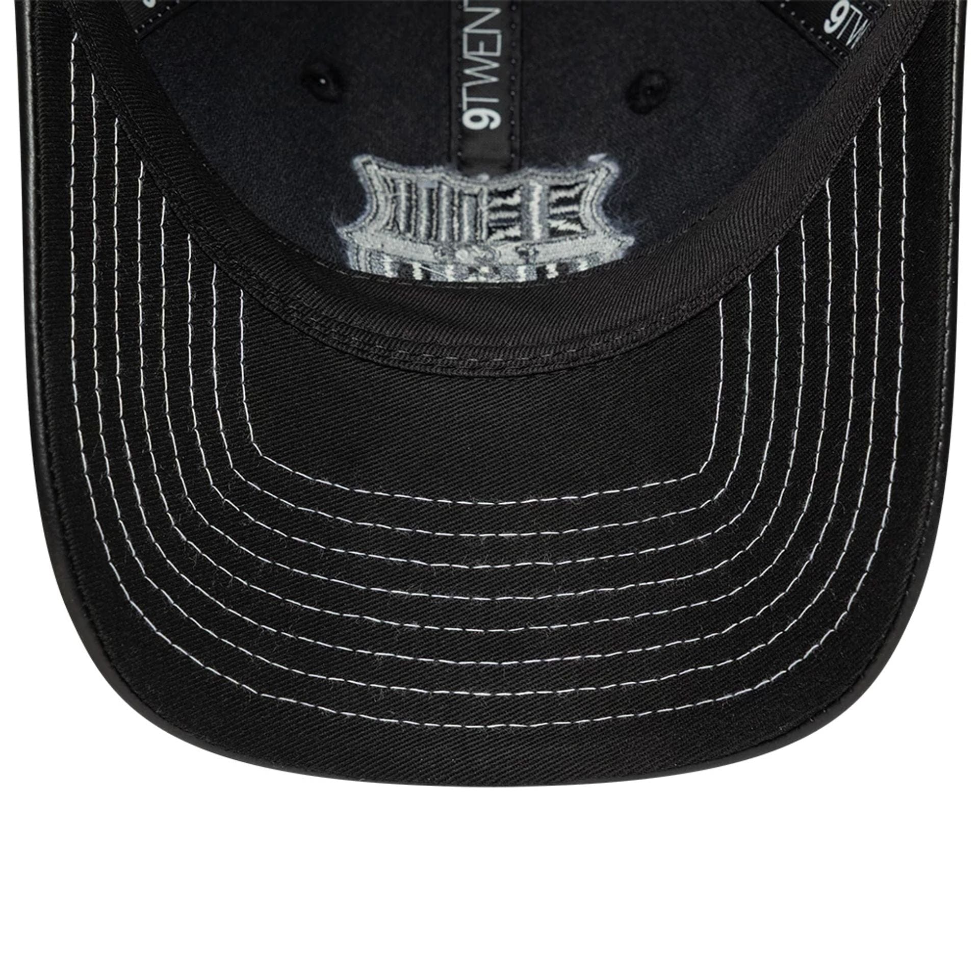 This is a FC Barcelona Womens PU Black 9TWENTY Adjustable Cap 5