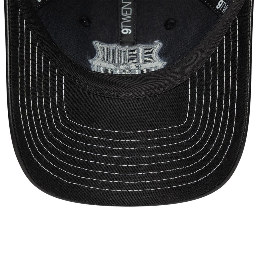 This is a FC Barcelona Womens PU Black 9TWENTY Adjustable Cap 5