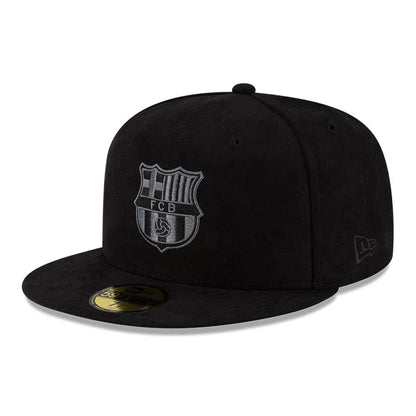 This is a FC Barcelona Mes Que Un Black 59FIFTY Fitted Cap 3