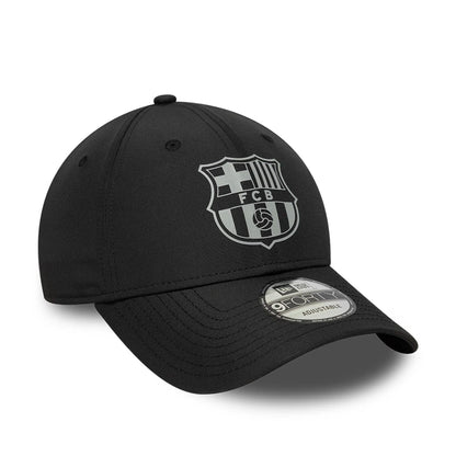 This is a FC Barcelona Reflective Black 9FORTY Adjustable Cap 3