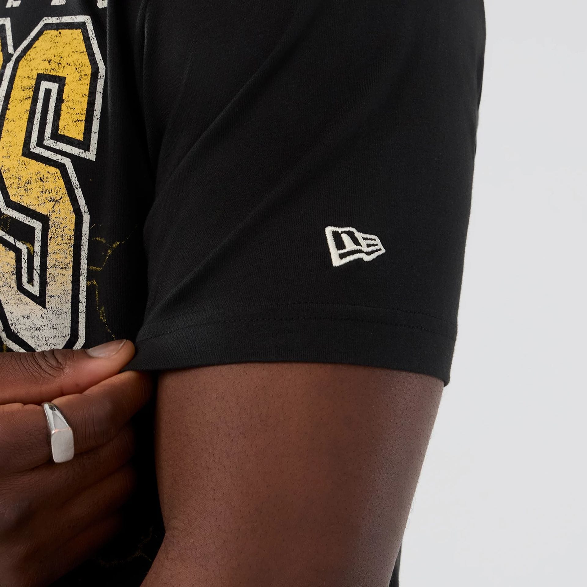 NBA Hardwood Classic LA Lakers Black T-Shirt | NEC EU