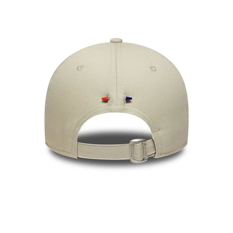 This is a Barbara Bui x Paris Saint Germain Light Beige 9FORTY Adjustable Cap 2