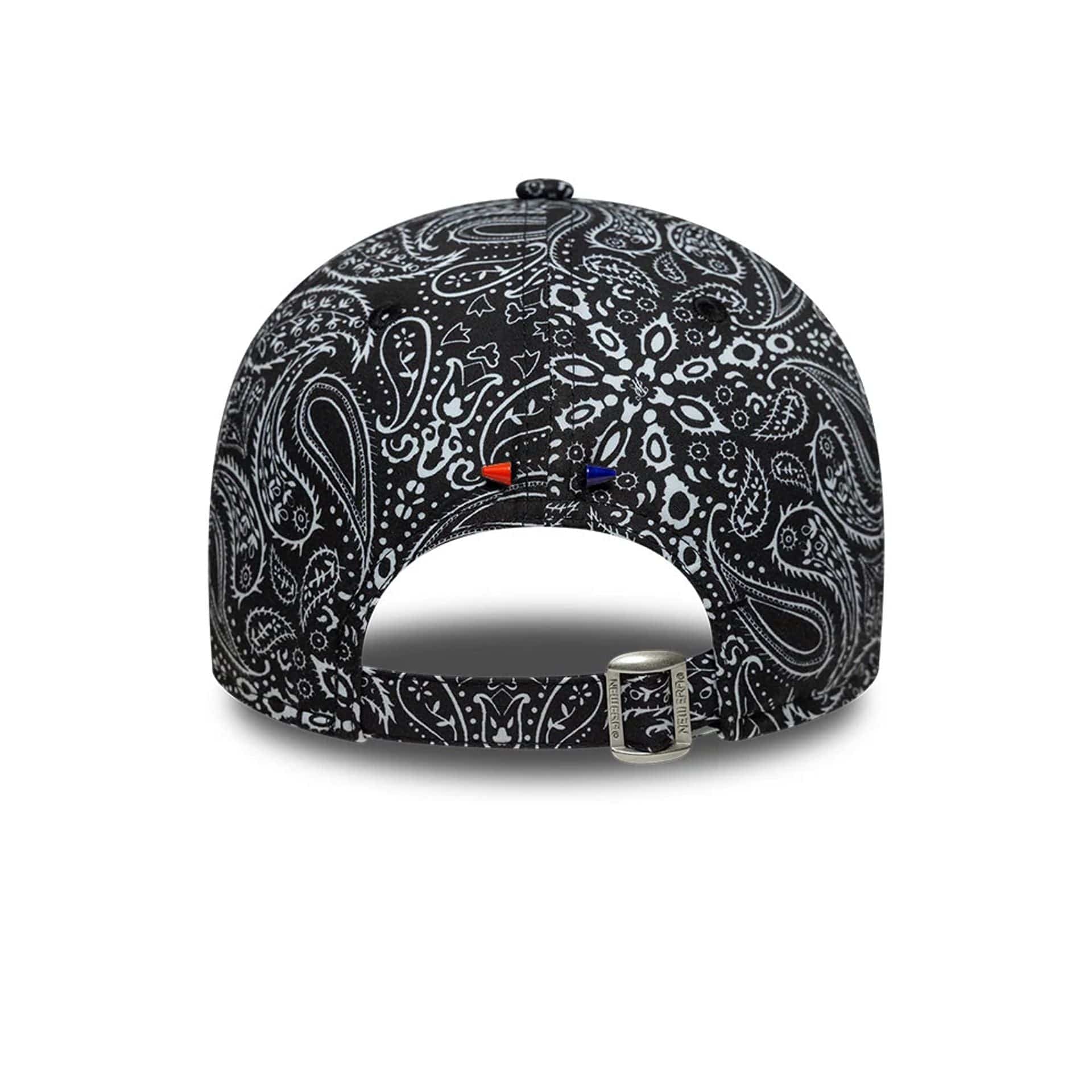 This is a Barbara Bui x Paris Saint Germain Black Paisley 9FORTY Adjustable Cap 2