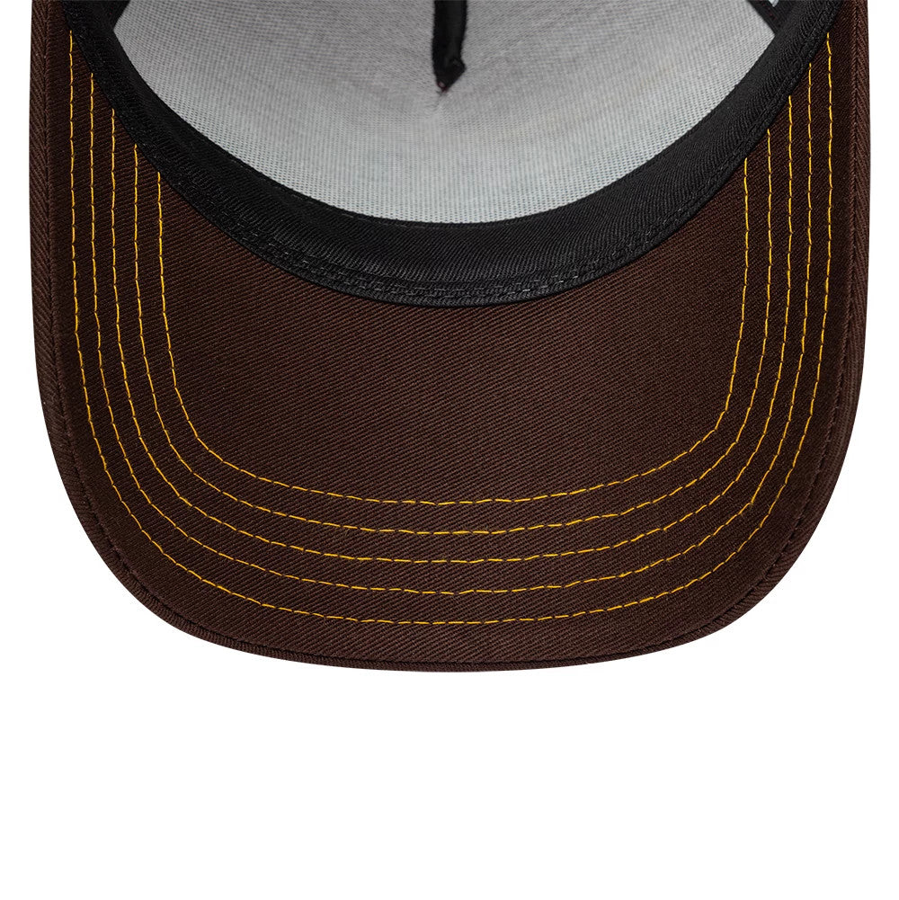 Pictured is this Comedy Central South Park 9FORTY A-Frame Trucker cap in dark red. 7