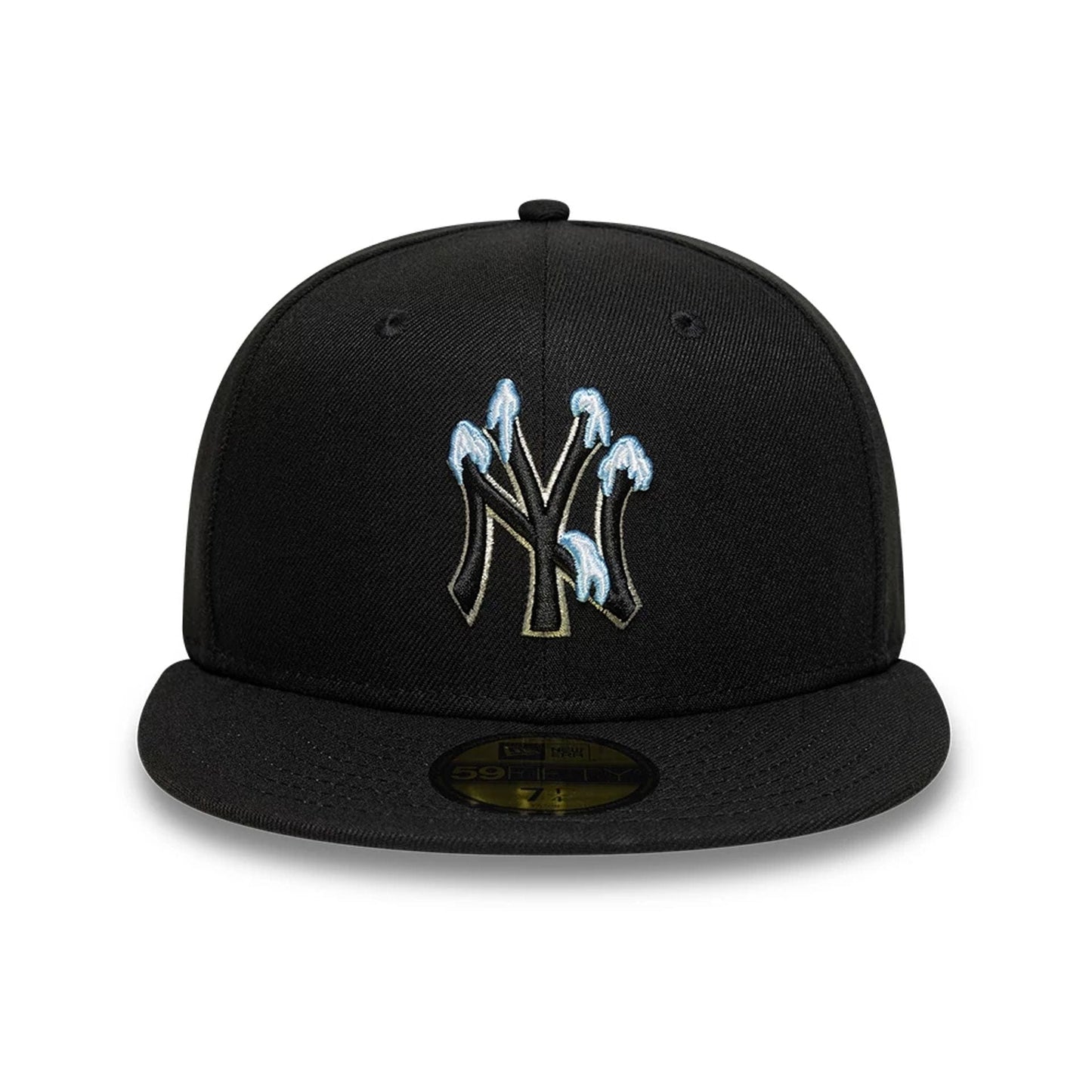 Pictured is this MLB Snow Icon New York Yankees 59FIFTY Fitted cap in black. 3