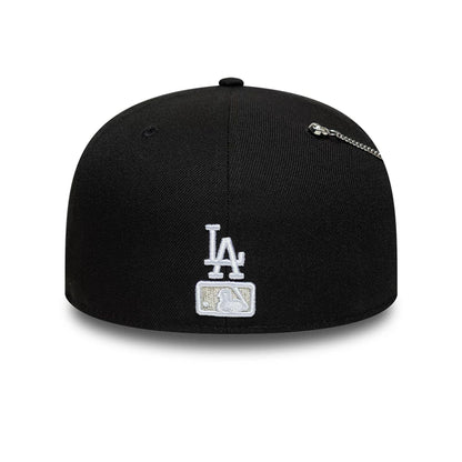 Pictured is this MLB Snow Icon LA Dodgers 59FIFTY Fitted cap in black. 5