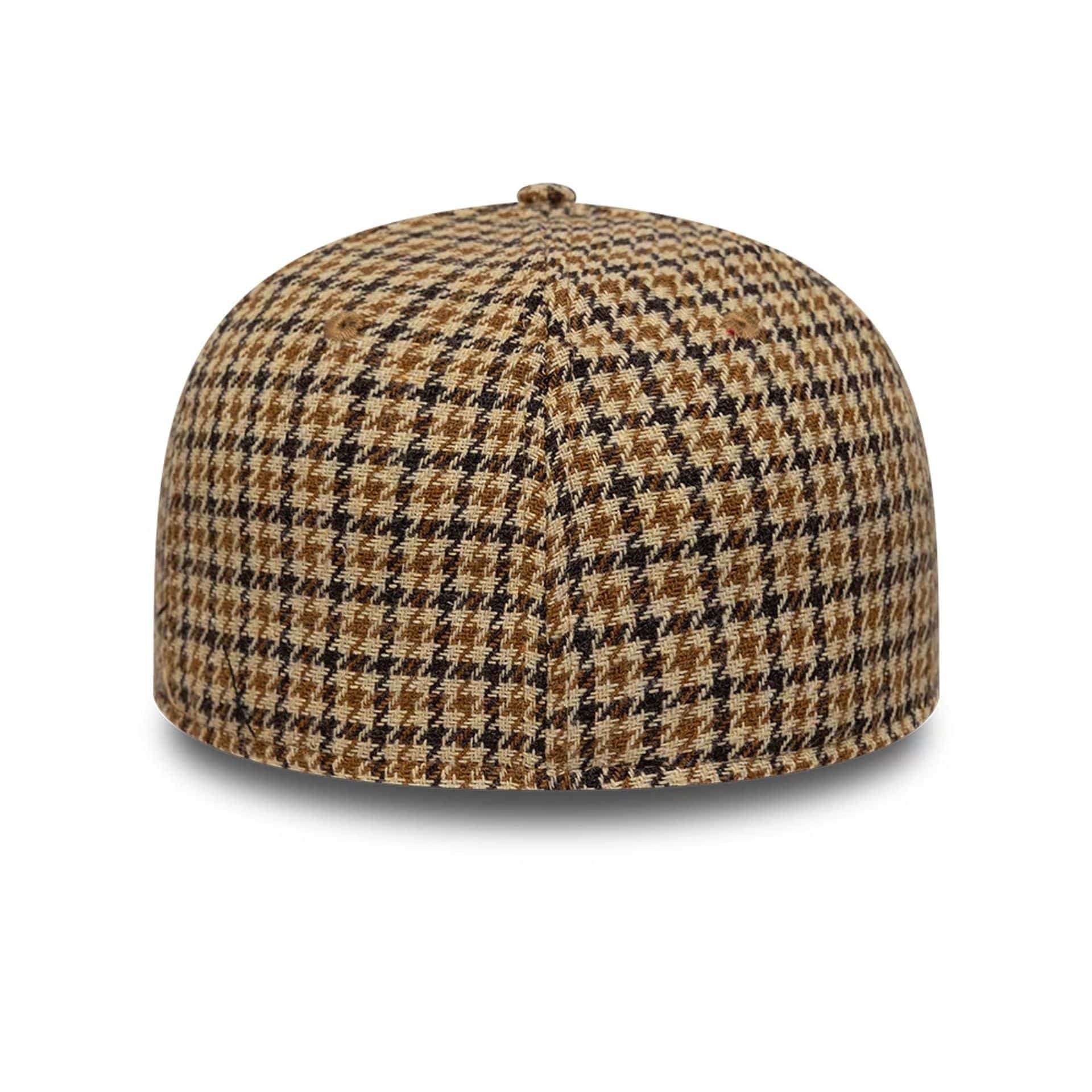 Pictured is this New Era Houndstooth Low Profile 59FIFTY Fitted cap in dark brown. 6