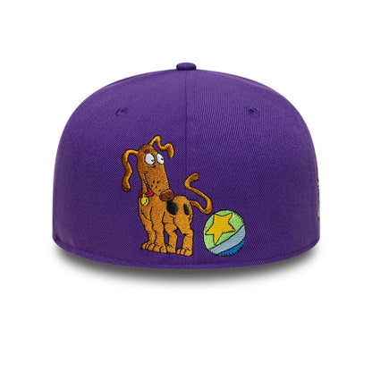 Pictured is this Nickelodeon Rugrats 59FIFTY Fitted cap in purple. 3
