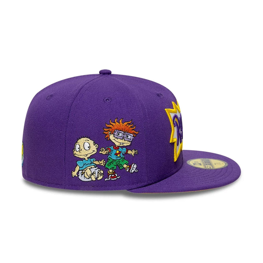 Pictured is this Nickelodeon Rugrats 59FIFTY Fitted cap in purple. 6