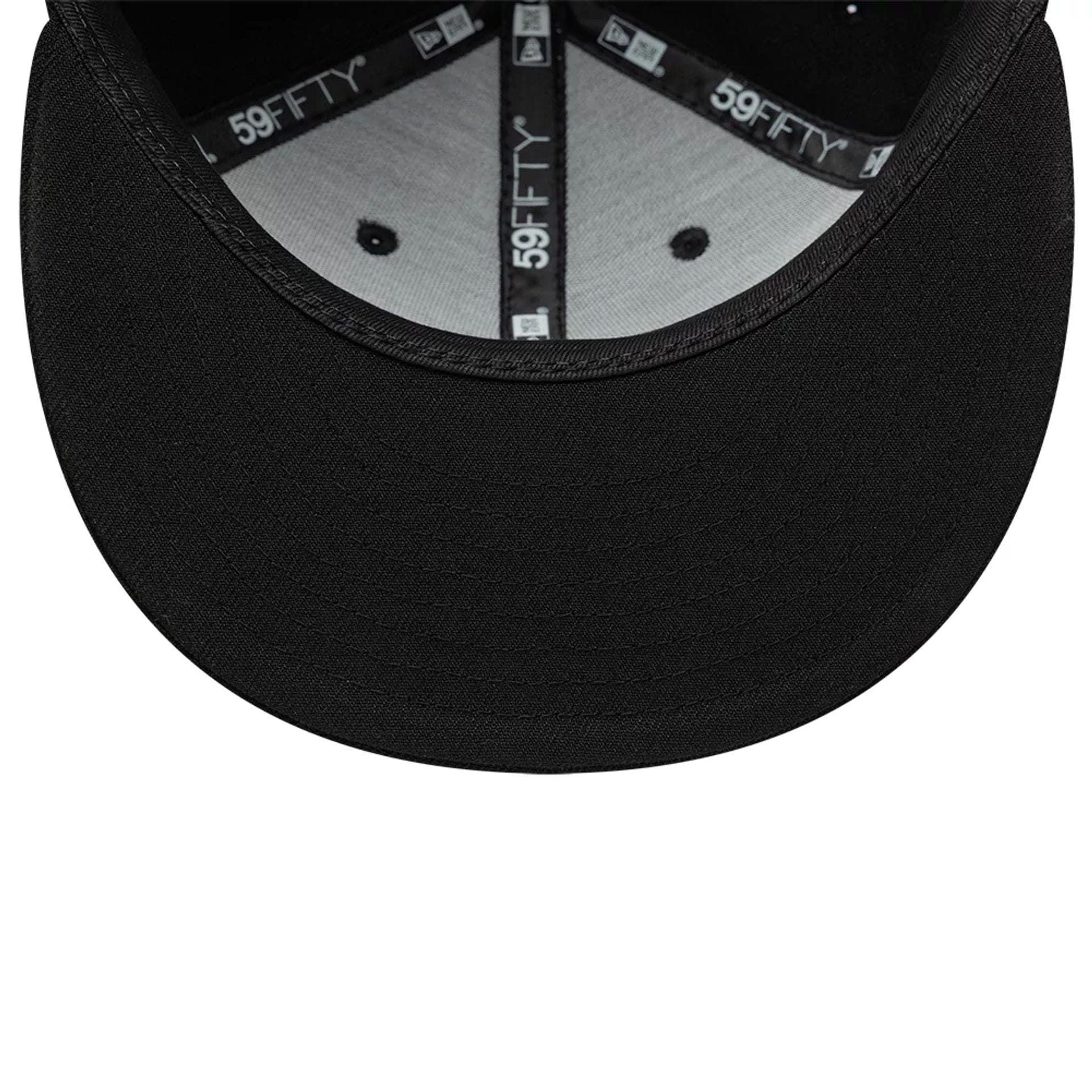 Pictured is this New Era Script 59FIFTY Fitted cap in black. 7