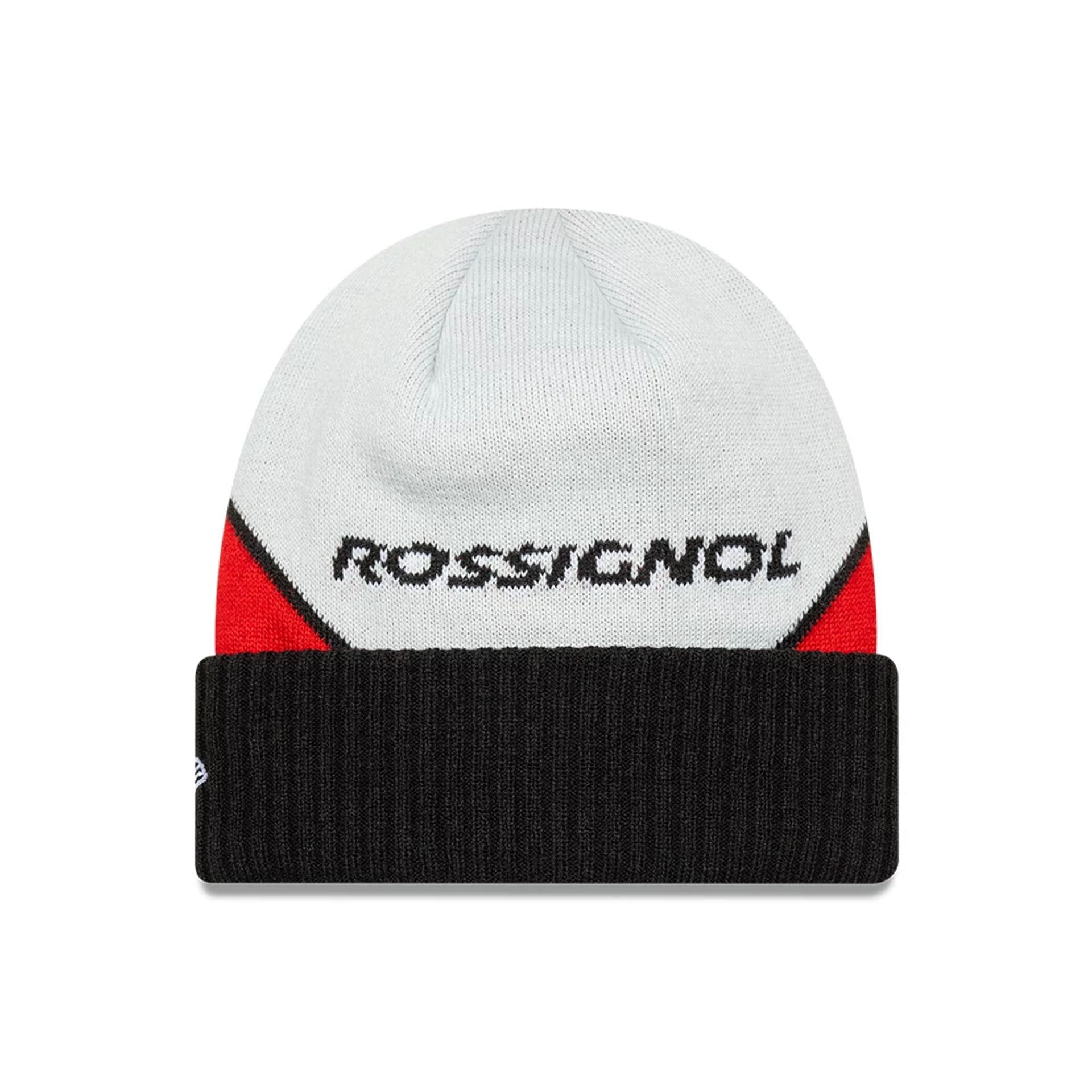 Rossignol x AC Milan Black Cuff Knit Beanie Hat | NEC EU