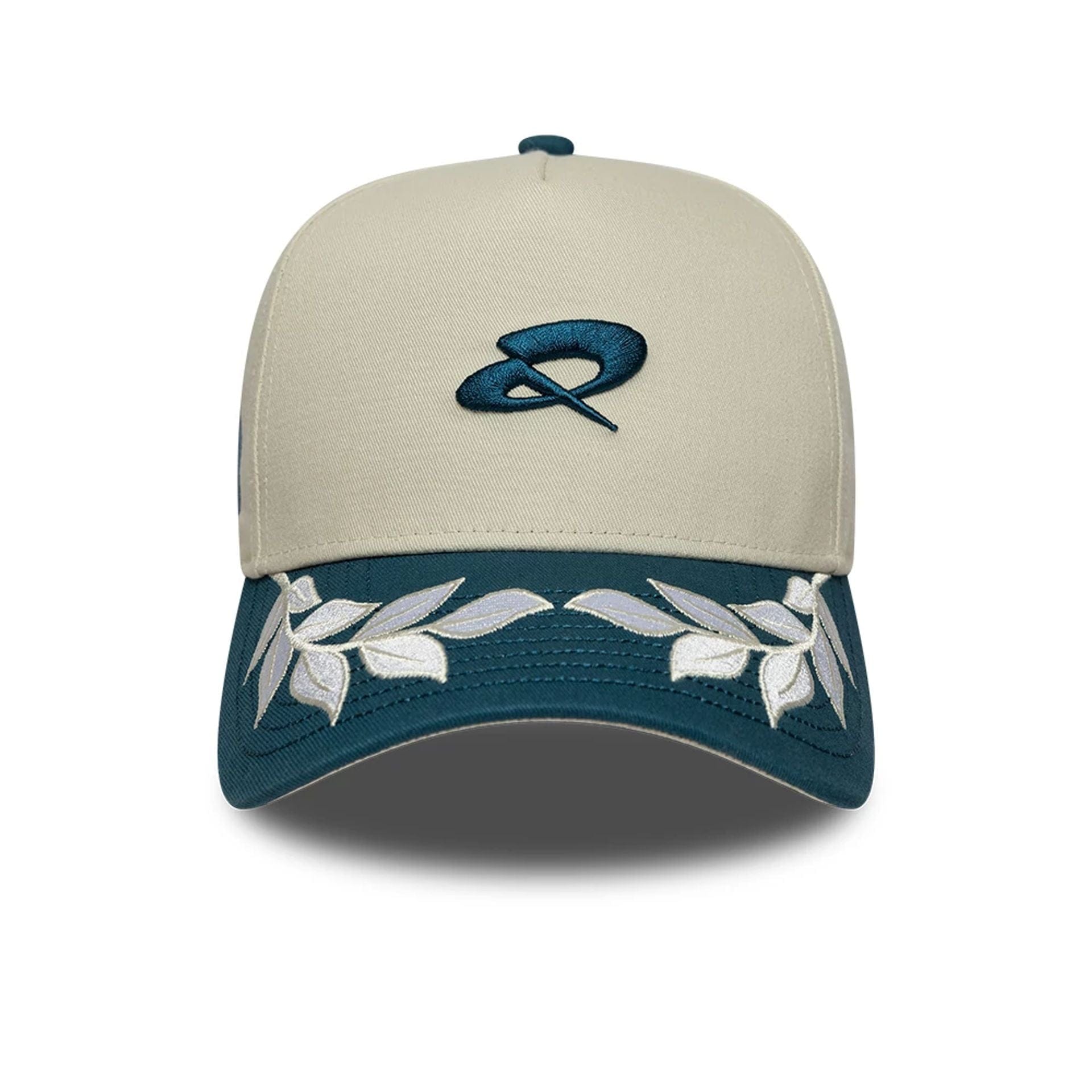 Pictured is this 9FORTY A-Frame Trucker Quadrant X New Era Crema 2