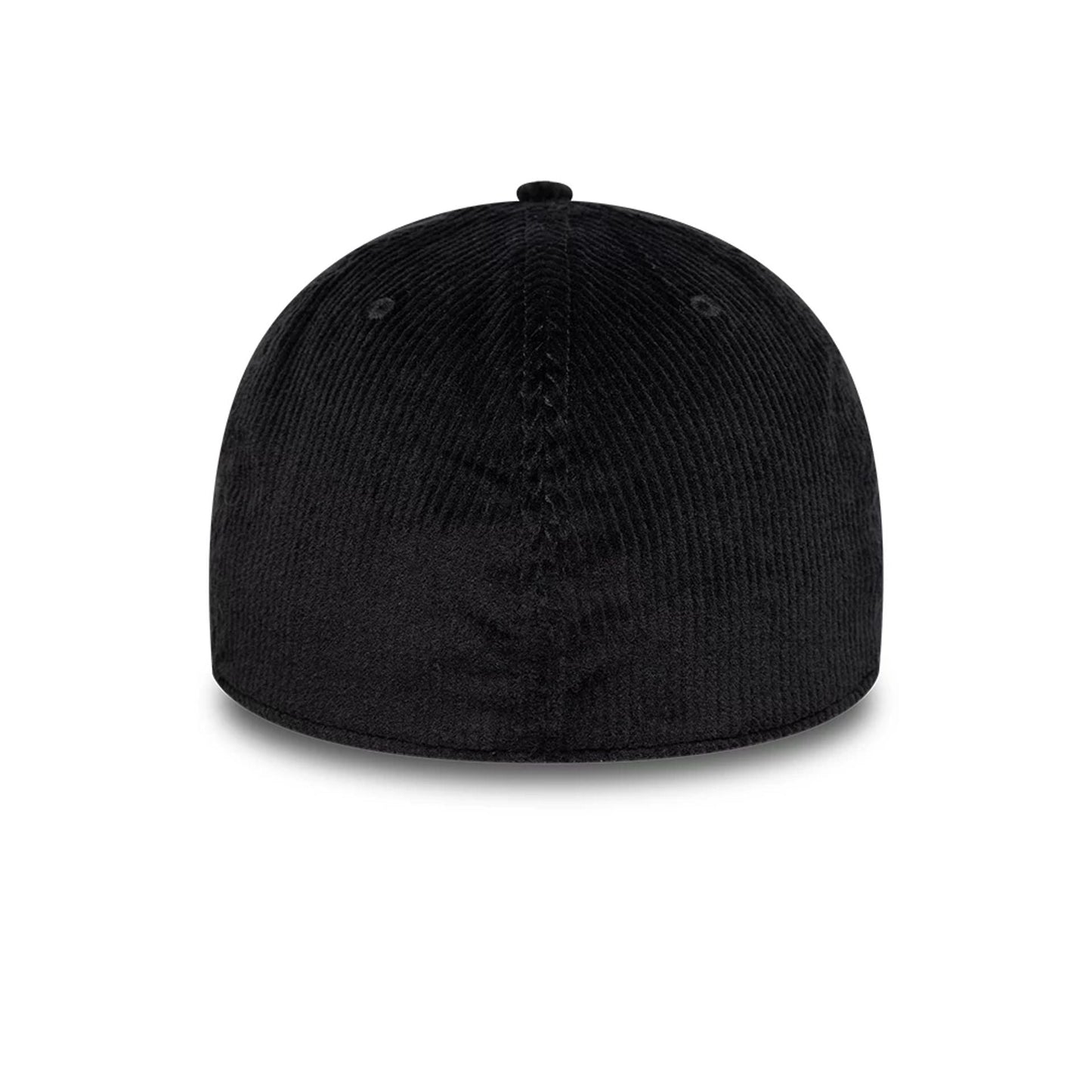 This is a FC Barcelona Cord Black 39THIRTY Stretch Fit Cap 4