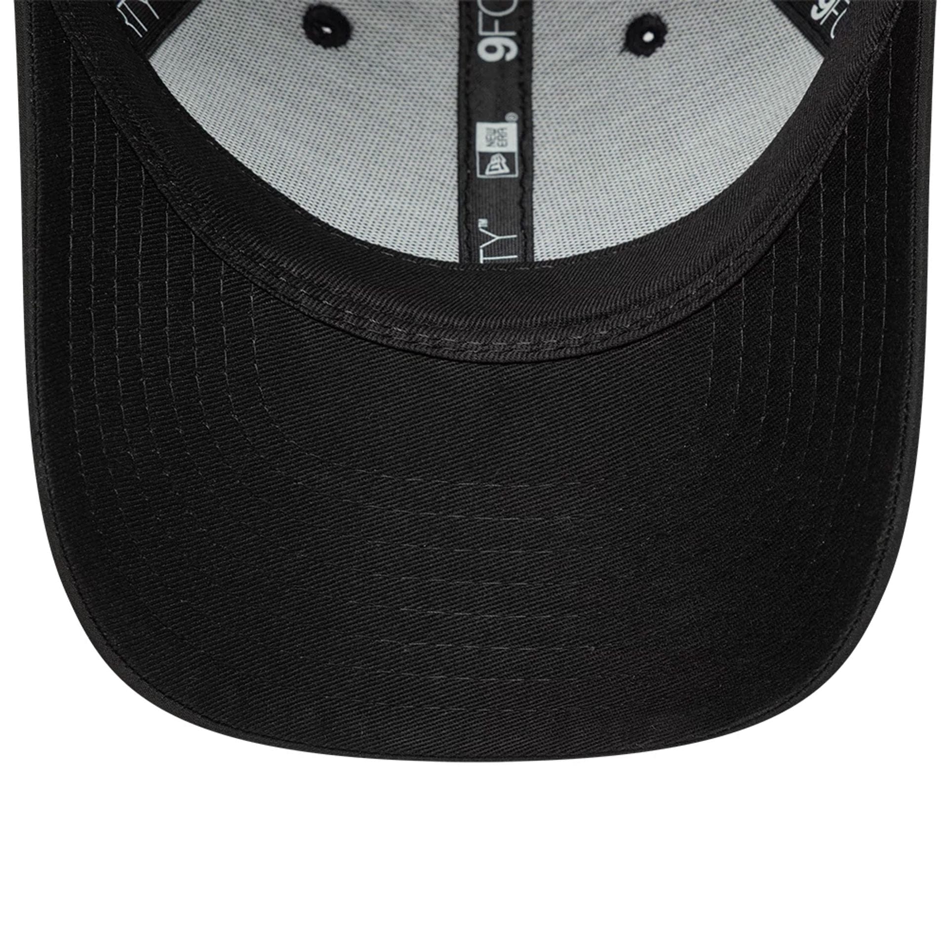 This is a FC Barcelona Youth Black Gold Black 9FORTY Adjustable Cap 5