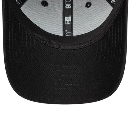 This is a FC Barcelona Youth Black Gold Black 9FORTY Adjustable Cap 5
