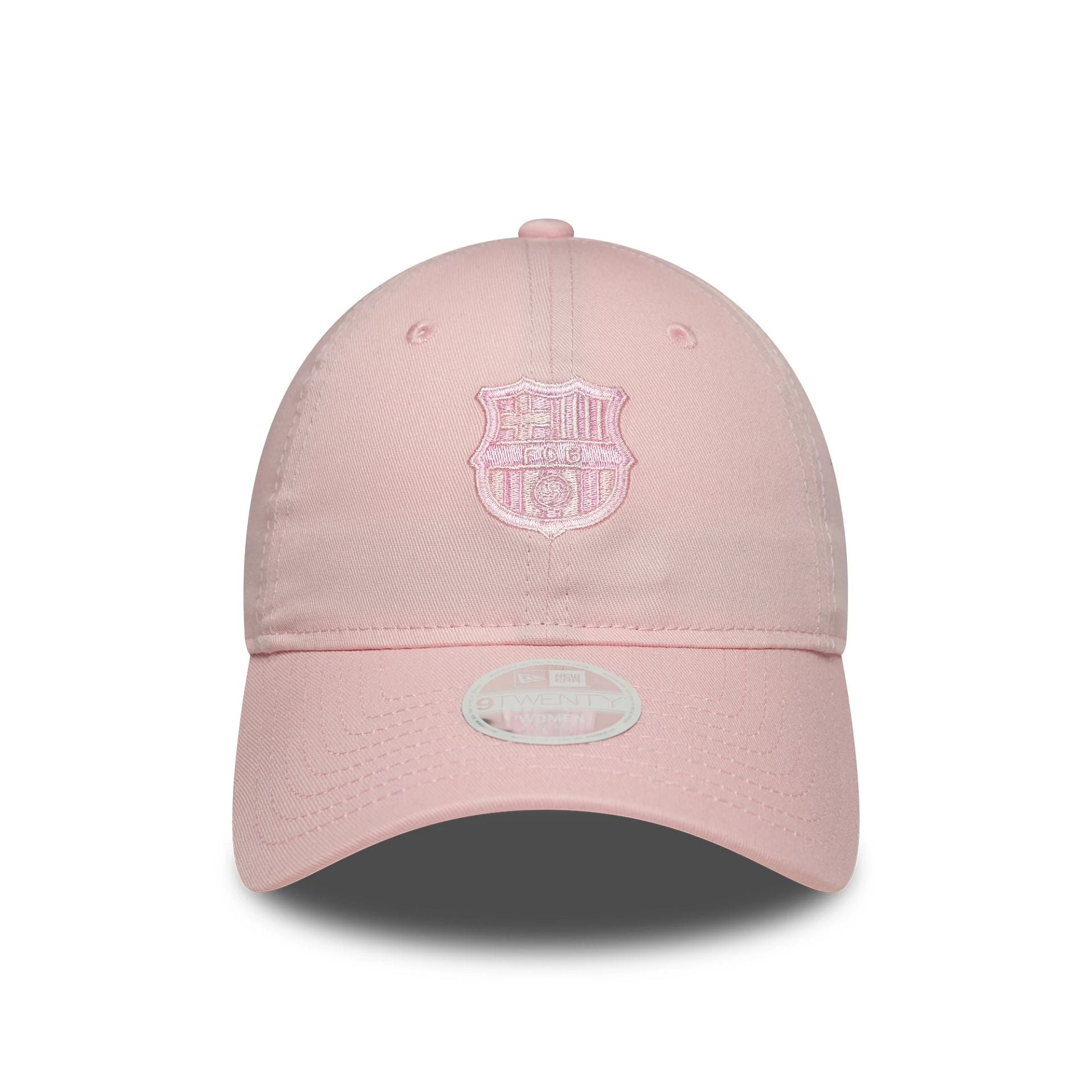 This is a FC Barcelona Womens Tonal Pastel Pink 9TWENTY Adjustable Cap 2
