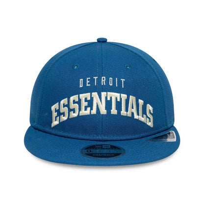 This is a Detroit Lions Fear Of God x NFL Blue Retro Crown 9FIFTY Adjustable Cap 4