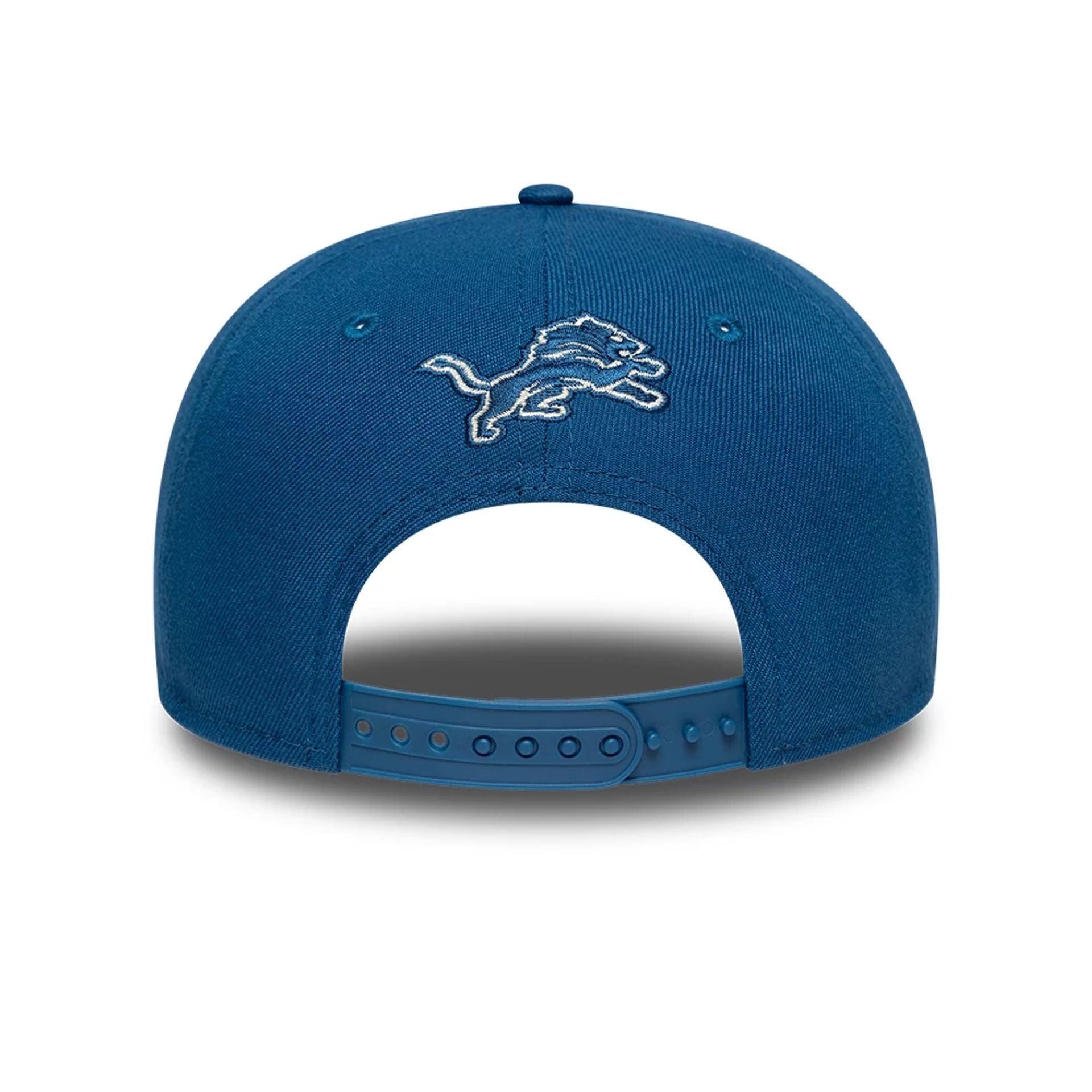 This is a Detroit Lions Fear Of God x NFL Blue Retro Crown 9FIFTY Adjustable Cap 3