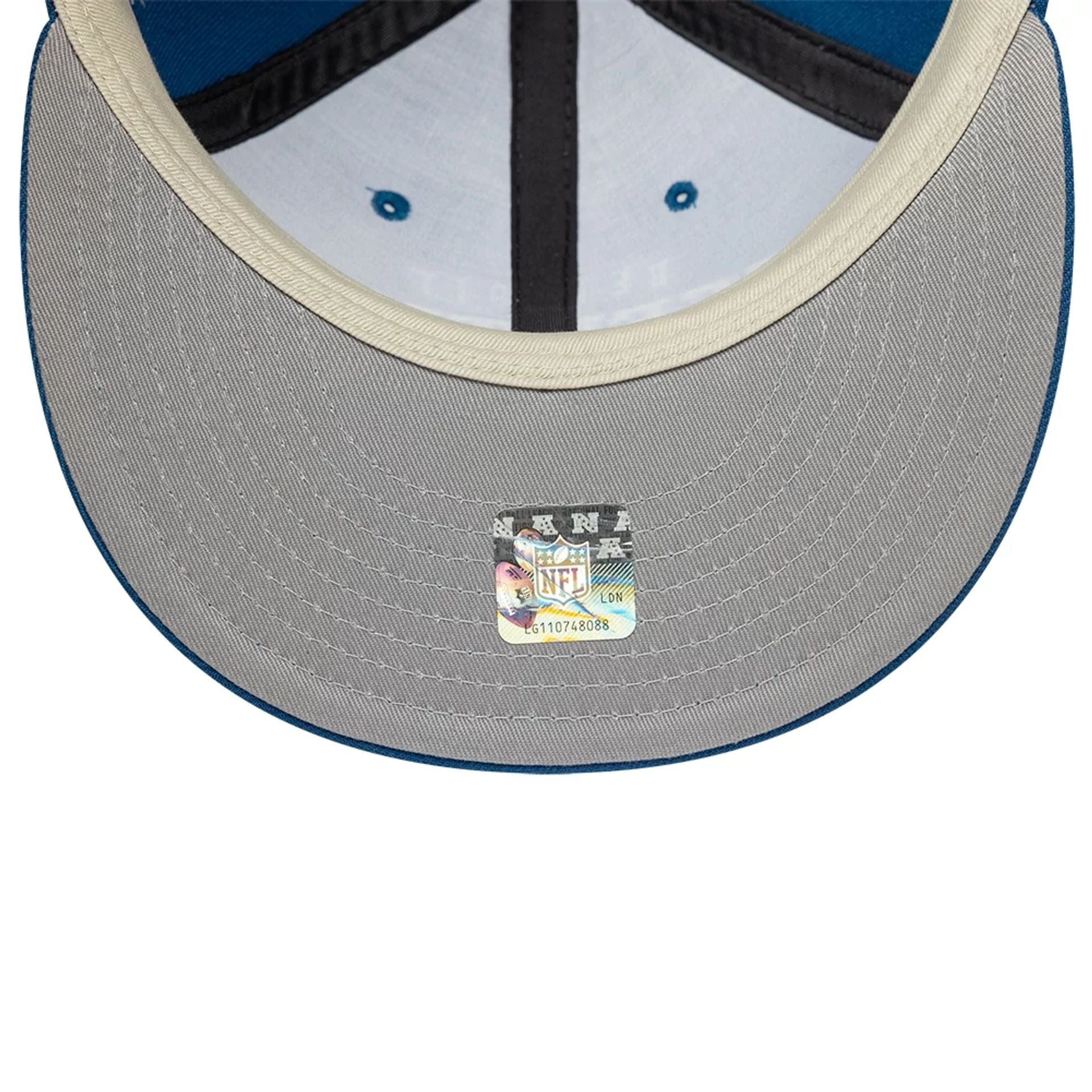 This is a Detroit Lions Fear Of God x NFL Blue Retro Crown 9FIFTY Adjustable Cap 2