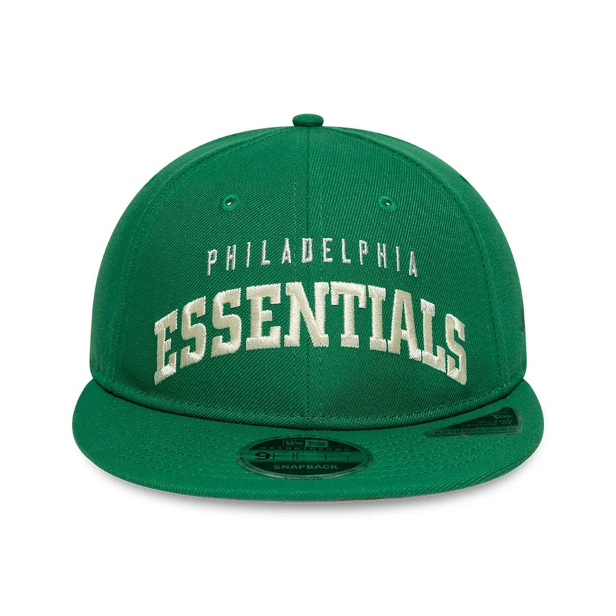 This is a Philadelphia Eagles Fear Of God x NFL Green Retro Crown 9FIFTY Adjustable Cap 4