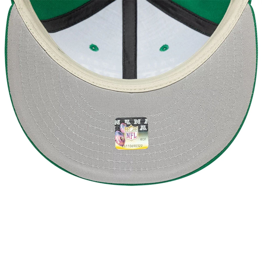 This is a Philadelphia Eagles Fear Of God x NFL Green Retro Crown 9FIFTY Adjustable Cap 2