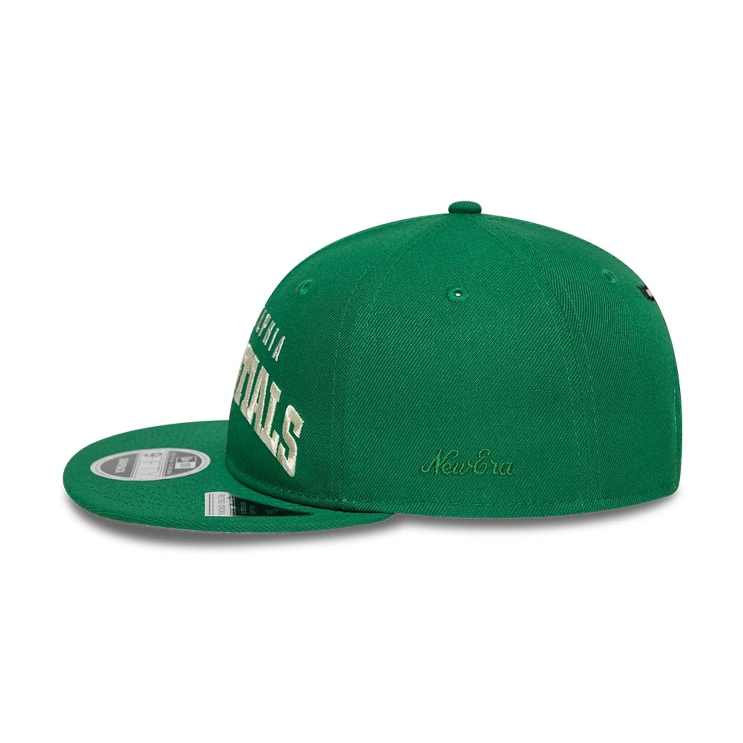 This is a Philadelphia Eagles Fear Of God x NFL Green Retro Crown 9FIFTY Adjustable Cap 6