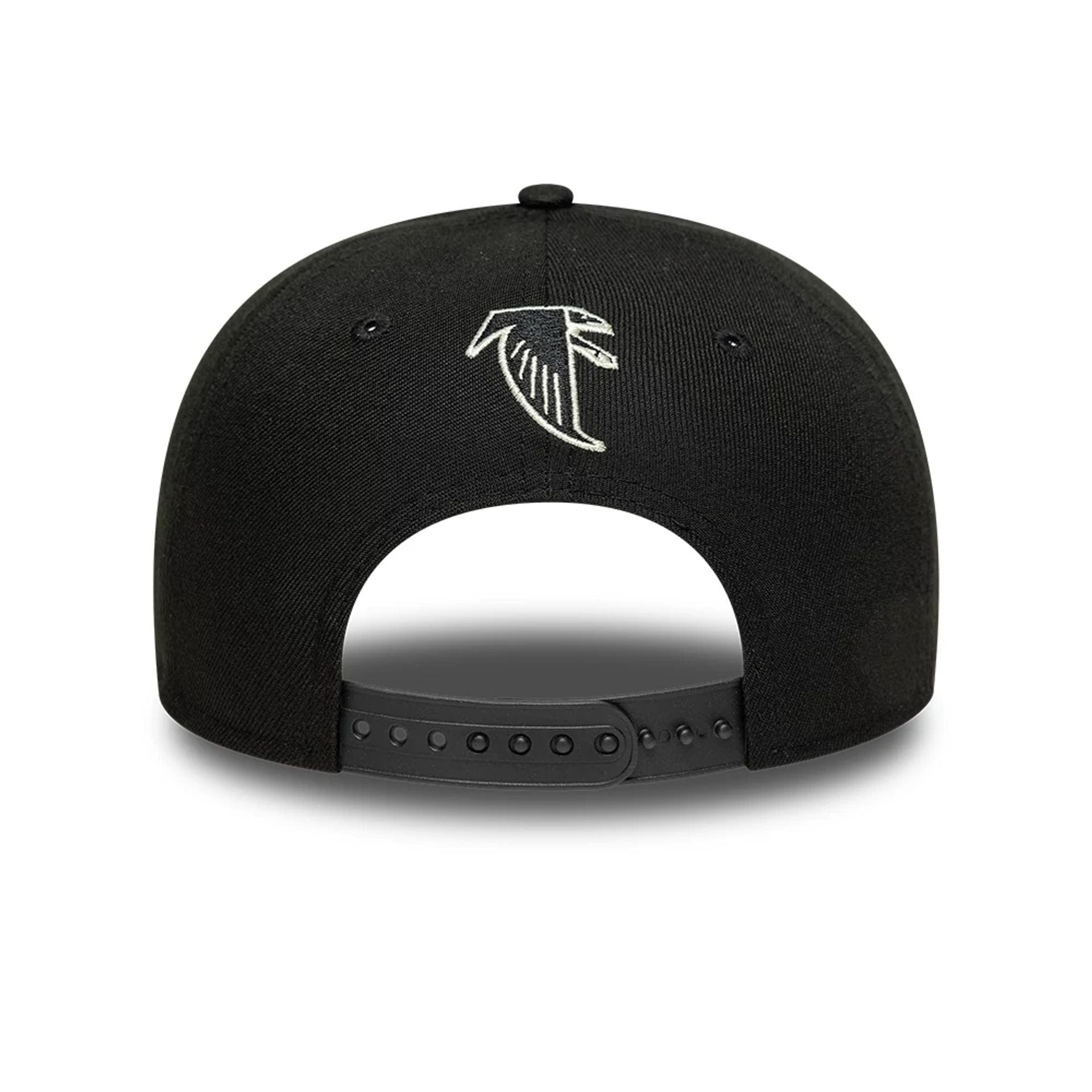 This is a Atlanta Falcons Fear Of God x NFL Black Retro Crown 9FIFTY Adjustable Cap 3