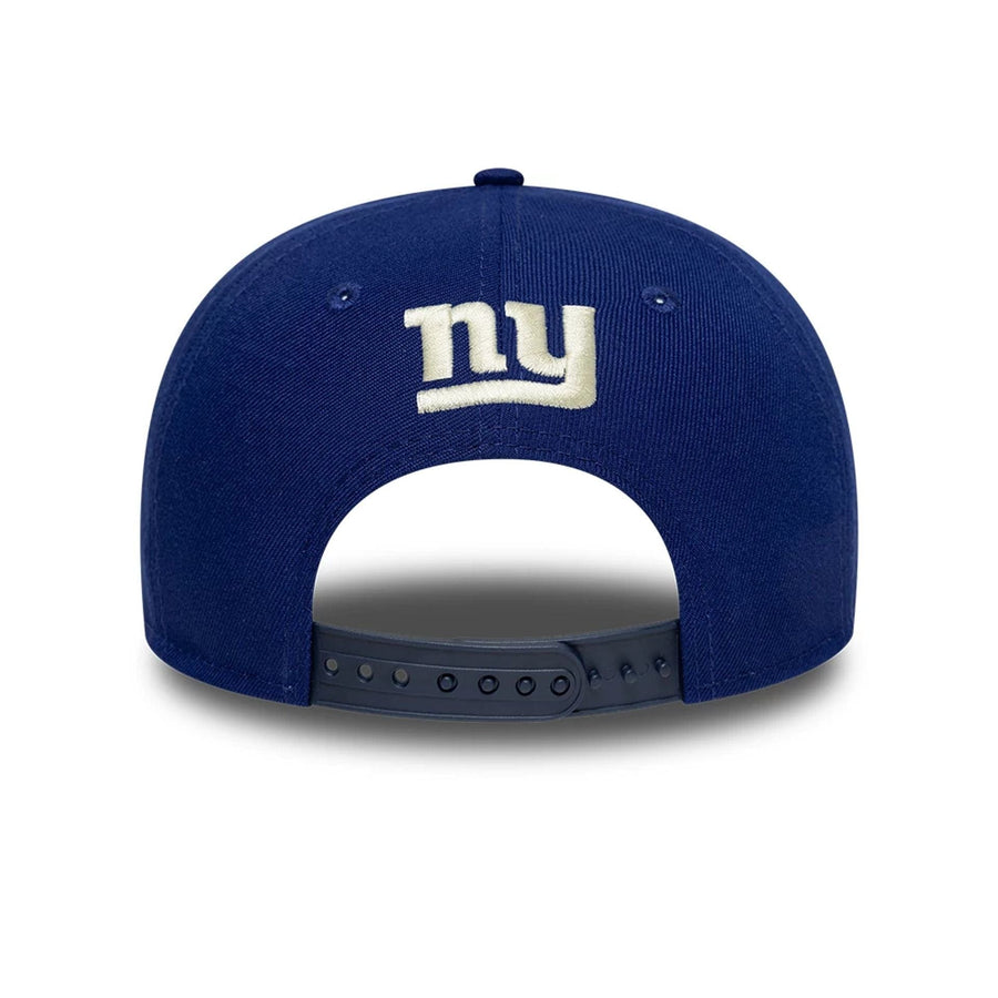 This is a New York Giants Fear Of God x NFL Dark Blue Retro Crown 9FIFTY Adjustable Cap 3