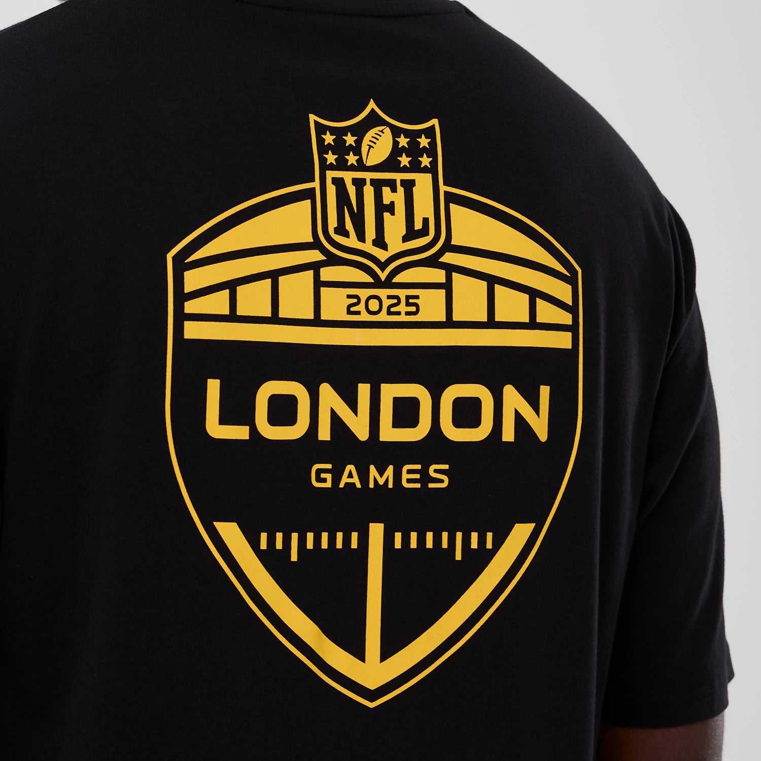 NFL ISG 2025 Minnesota Vikings Black Oversized T-Shirt | NEC EU