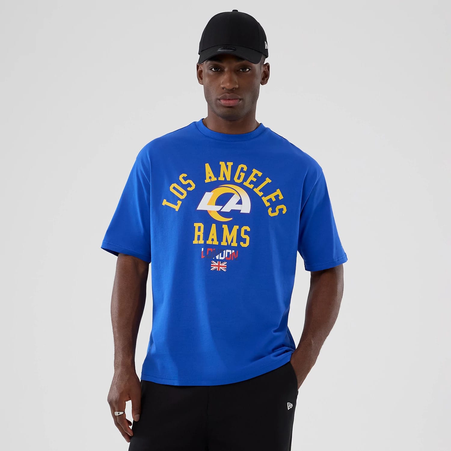 トップス LAMERSPHERE 25SS CALCIO T-SHIRT NFL ISG 2025 LA Rams Bright Blue Oversized T-Shirt | NEC EU