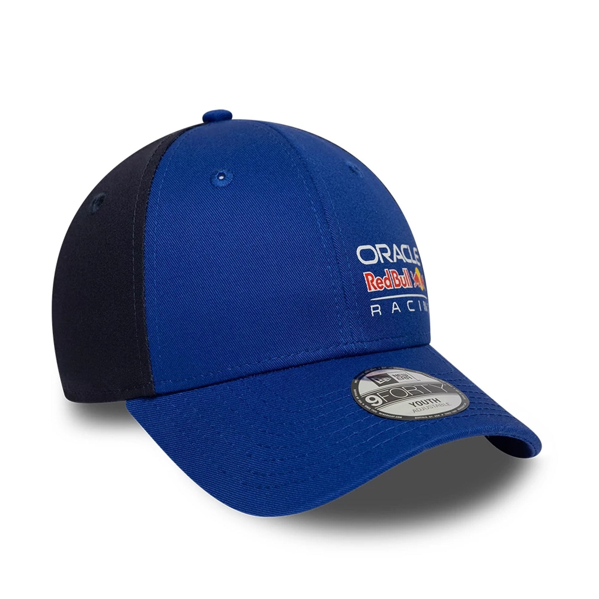 Pictured is this Youth Essential Red Bull Racing 9FORTY Adjustable cap in dark blue. 3